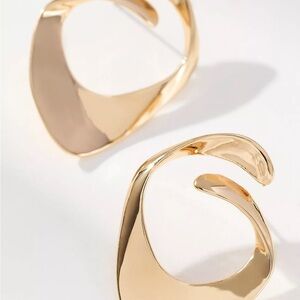 Anthropologie Circular Shaped Post Earrings